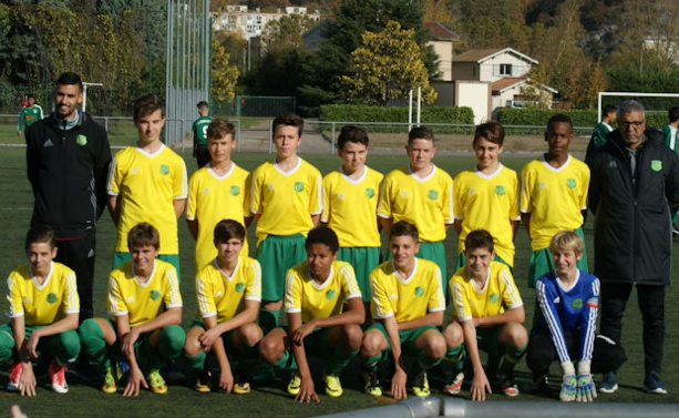 Les U15 du FC Bords de Saône