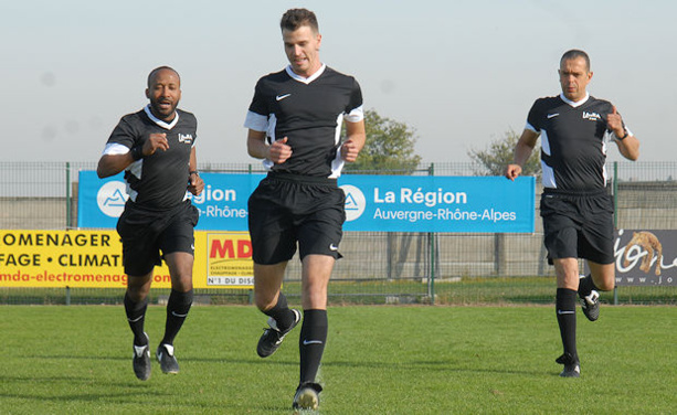 Les arbitres de la rencontre