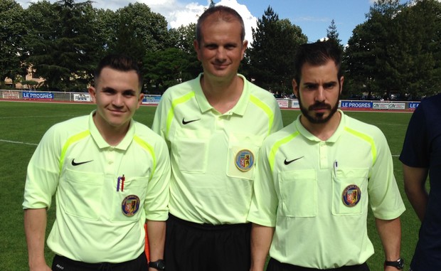 Les arbitres de la rencontre