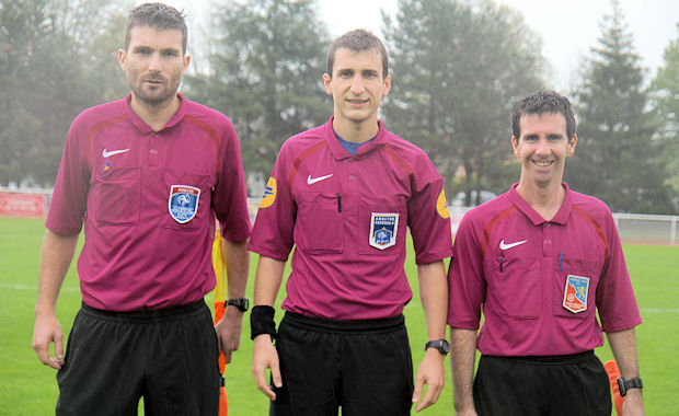 Les arbitres de la rencontre