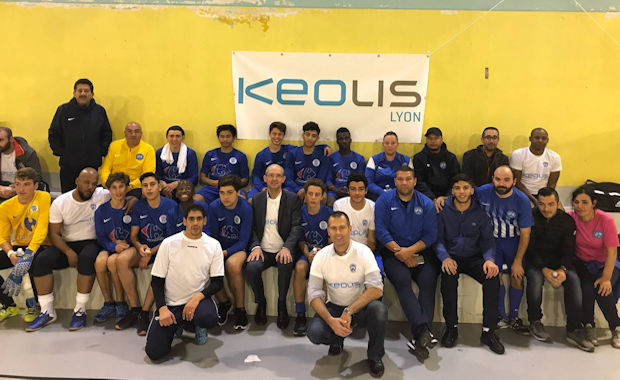 ECHOS des CLUBS - L'AS MINGUETTES et KEOLIS, le foot pour apprendre à se connaitre