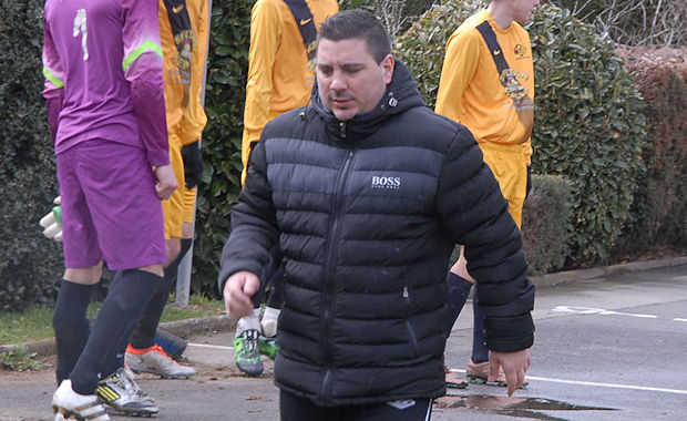 Laurent Lamatina, déçu de la prestation de son équipe réserve du Chassieu-Décines FC