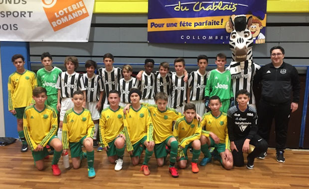 Les ECHOS des CLUBS - Les U13 du FC BORDS de SAÔNE avec CITY et la JUVE !