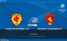 N1 - Suivez LYON-DUCHERE AS - RODEZ AF en direct vidéo