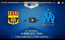 Gambardella CA - AS SAINT-PRIEST - OM en direct vidéo