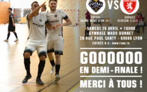 Coupe National de Futsal - FS MONT d'OR a trouvé une salle pour sa demie !