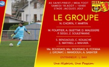 AS SAINT-PRIEST - Le groupe pour le derby contre MDA Foot